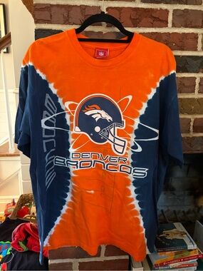 NFL Brand Denver Broncos Tie Dye Shirt Size Xl